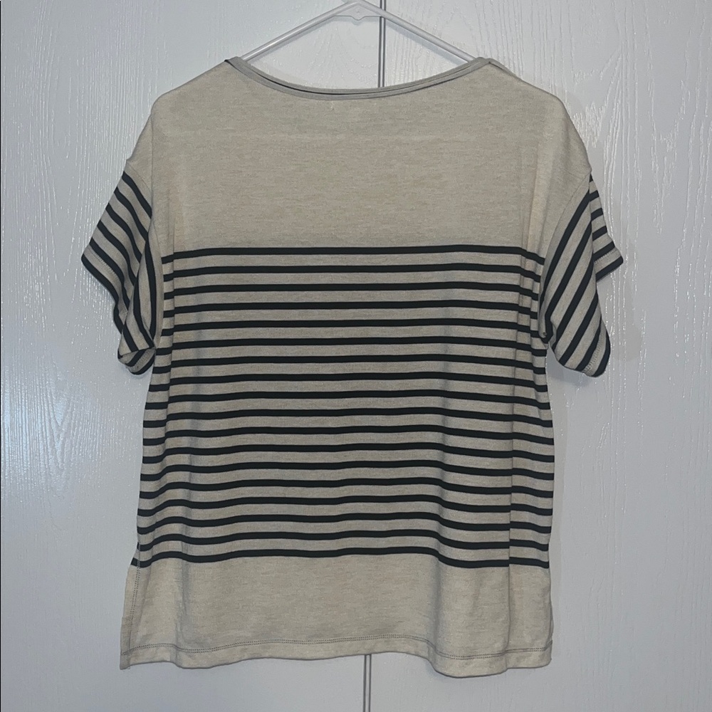 Max Studio Stripe Top - image 3